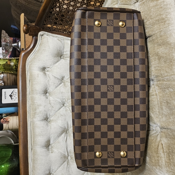 (Sold)authentic Louis Vuitton DAMIER TWO WAY bag - Picture 7 of 16